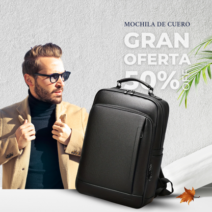 Mochila de Cuero puro