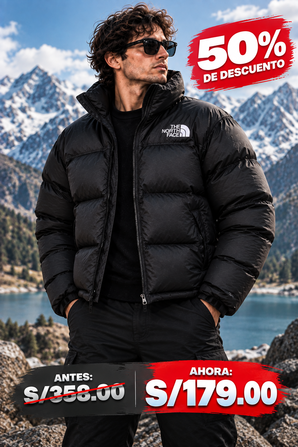 Men 1996 Retro Nuptse Jacket | Edición Limitada