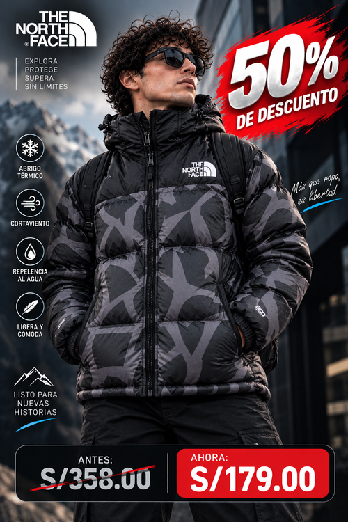 The North Face 1996 Retro Nuptse Jacket "KAWS Print" | Edición Limitada