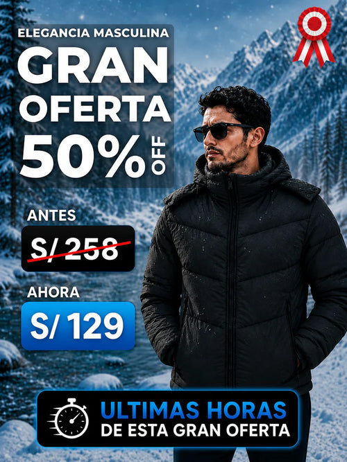 Casaca Milano - Protección total contra el frío y la lluvia